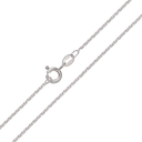 Sølv Ankerkæde facet 040 42 - 45cm