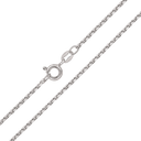 Sølv Ankerkæde facet 050 42 - 45cm