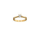 Reloved - Cheri Ring 0,25 ct. i 14 Karat Guld fra Aagaard str. 50
