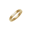 Madonna - 14 karat guld alliancering med 1,3,5 eller 7 diamanter á 0,04 ct.