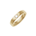 14 karat guld alliancering med 1-7 x 0,11 ct. diamanter