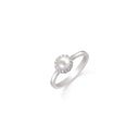 Sølv Ring m. Ferskvandsperle - 12249027