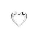 open heart, silver lock