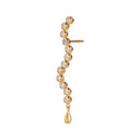 Midnight Sparkle Long Earring - Right