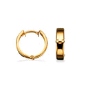 Clip-creoler 3 x 12 mm. 8 kt.
