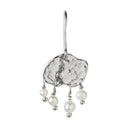 Big Silver Splash Earring – Elegant Pearls Silver