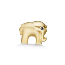 Elephant, Gold Plated Silver Lock