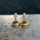 Twin Flow & Disco Ball Earring - Single