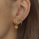 Flow Bow Earring - Single