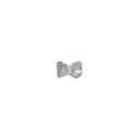 Tres Petit Bow Earring Silver - Single