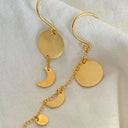 Sun and Moon Earring - Single