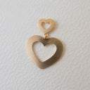 My Open Love Hearts Earring - Single