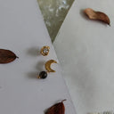 Petit Claire de Lune Earring Mocha