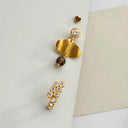 Petit Cleo Mocha Earring - Single