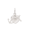 Sølv vedhæng tro, håb og kærlighed.   Mål: 12 x 10 mm.