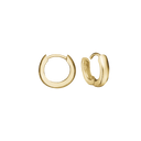 Aagaard - 14kt creol 13 mm, tråd 3mm m/klaplås