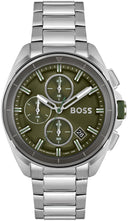 Hugo Boss - Volane Grøn/Stål Ø44 mm
