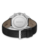 Sport lux 41 mm herrur sort læder