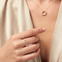 Ring Brina - 14k guld med 0.50 ct lab-grown diamanter