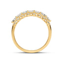 Ring Fior - 14k guld  med 1.22 ct lab-grown diamanter