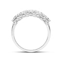 Ring Fior Grande - 14k hvidguld med 2.30 ct lab-grown diamanter