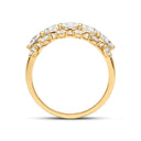 Ring Fior Grande - 14k guld  med 2.30 ct lab-grown diamanter