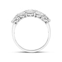 Ring Ariccia - 14k hvidguld med 3.62 ct lab-grown diamanter