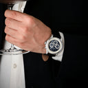 1564 Chronodate Automatic Steel / Steel Black - 39 mm