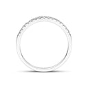 Ring Alba - 14k hvidguld med 0.23 ct lab-grown diamanter