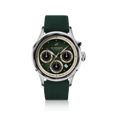 1564 Chronodate Automatic Steel / Garnish Green - 39 mm