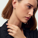 Øreringe Alba Medio - 14k guld  med 0.24 ct lab-grown diamanter