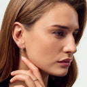 Øreringe Alba Grande - 14k guld  med 0.36 ct lab-grown diamanter