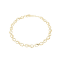 Aagaard - armbånd evighedstegn, 19 cm forg sølv