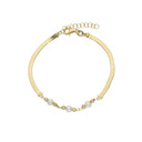 Armbånd Panzer Med Ferskvandsperler