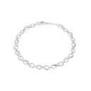 Aagaard - Armbånd Evighedstegn, 19 cm sølv