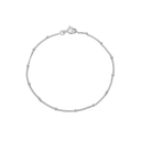 Aagaard - ankelkæde, små kugler, 23+4 cm
