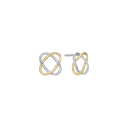 ørestikker, 8k/sølv, twist