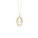 Aagaard - halskæde, 14kt guld m/ 1 x 0,03 ct diama