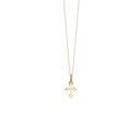 Aagaard - halskæde, cross, forg.