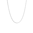 Halskæde, Led, Sølv, 55 Cm
