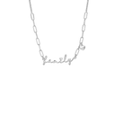 Halskæde, Family, Sølv, 45 Cm