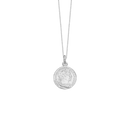 Halskæde, Lucky Coin, Sølv, 45 Cm