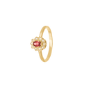 Ring, 8K, Rubin/Diamanter