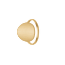 Ring, Cirkel Plade, Forg Sølv