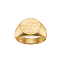 Ring Forgyldt Sølv, Signet