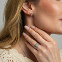 Ring, Harlekin, Cz, Sølv
