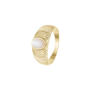 Ring, Perlemor, Forg Sølv
