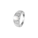 Ring, Perlemor, Sølv