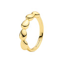 Ring Goccia Piccolo Pianura - 18k forgyldt, med poleret overflade.