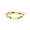 Ring Goccia Piccolo Pianura - 18k forgyldt, med poleret overflade.